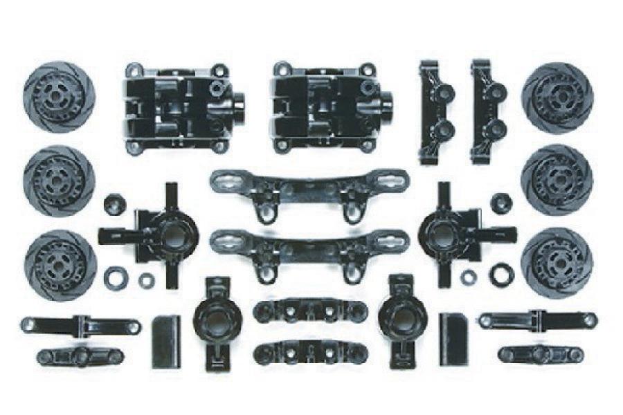 Tamiya TT-02 A Parts (Upright) varaosa