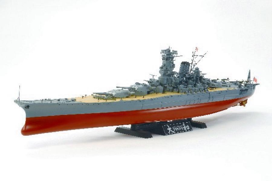 Tamiya 1/350 Japanese Battleship Yamato pienoismalli