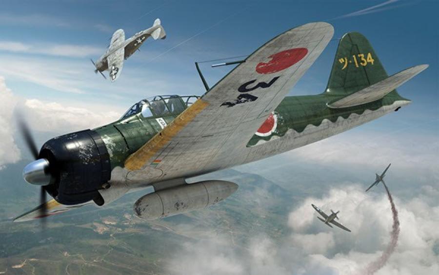 Airfix 1/72 Mitsubishi A6M2b Zero