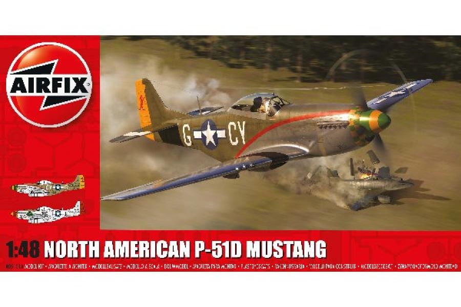 Airfix 1/48 North American P-51D Mustang