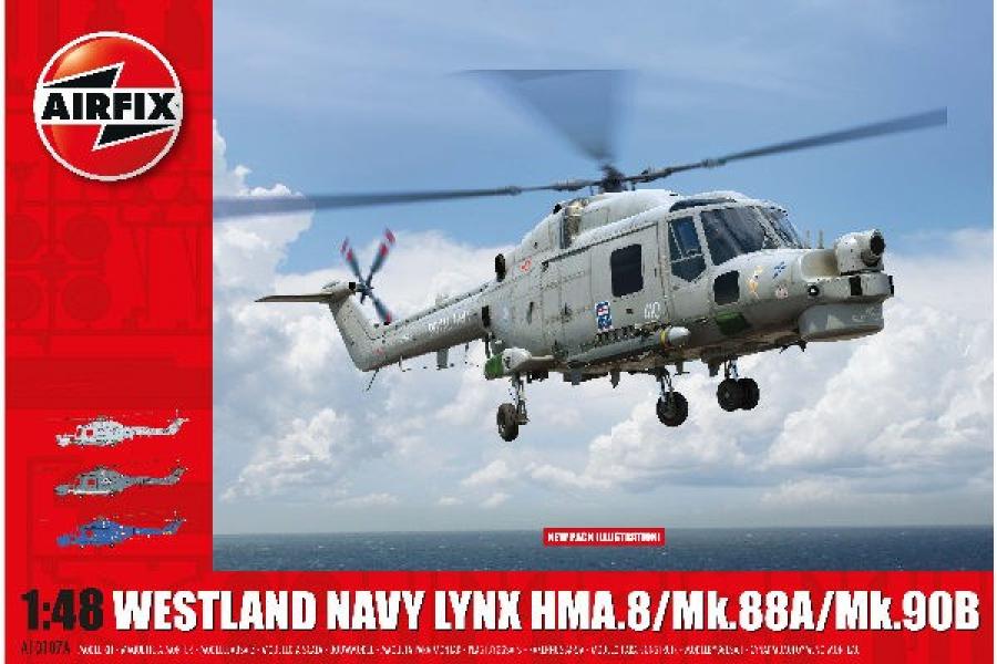 Airfix 1/48 Westland Navy Lynx Mk.88A/HMA.8/Mk.90B