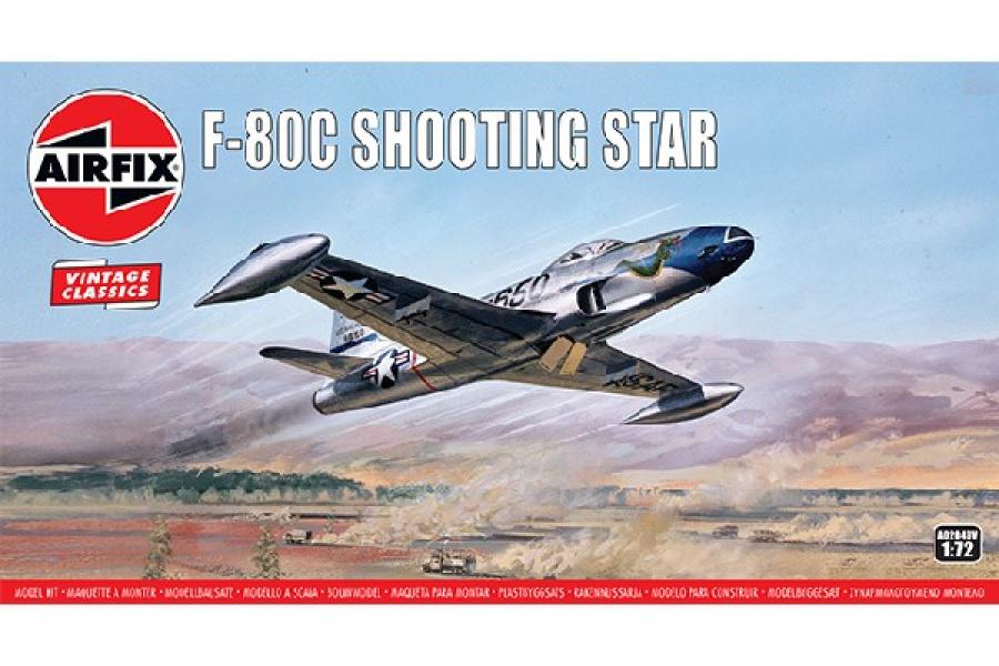 Airfix 1/72 Lockheed F-80C Shooting Star (vintage classics)
