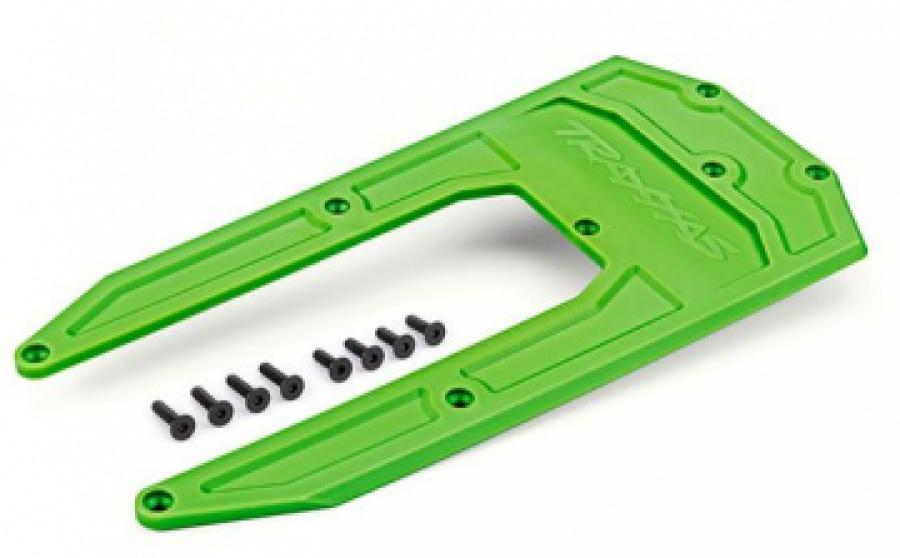 Traxxas Skidplate Chassis Green Sledge TRX9623G