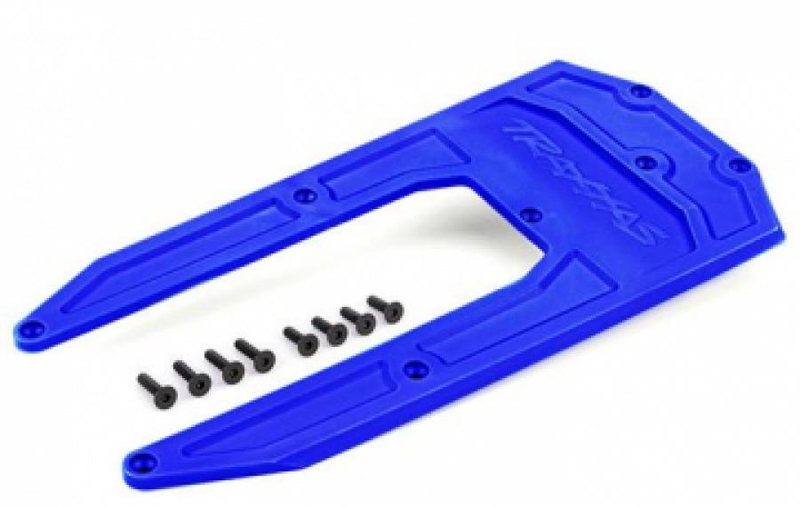Traxxas Skidplate Chassis Blue Sledge TRX9623X