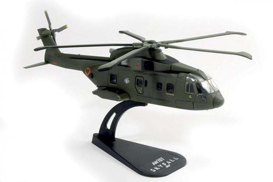 1/100 Bond 007 Skyfall - AW101 Die-Cast