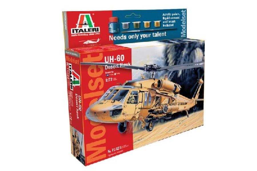 Italeri 1/72 UH 60 Desert Hawk (Modelset)