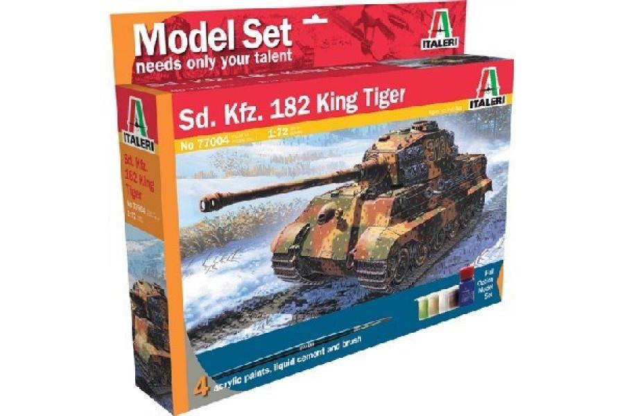 Italeri 1/72 Sd.Kfz. 182 King Tiger (Modelset)
