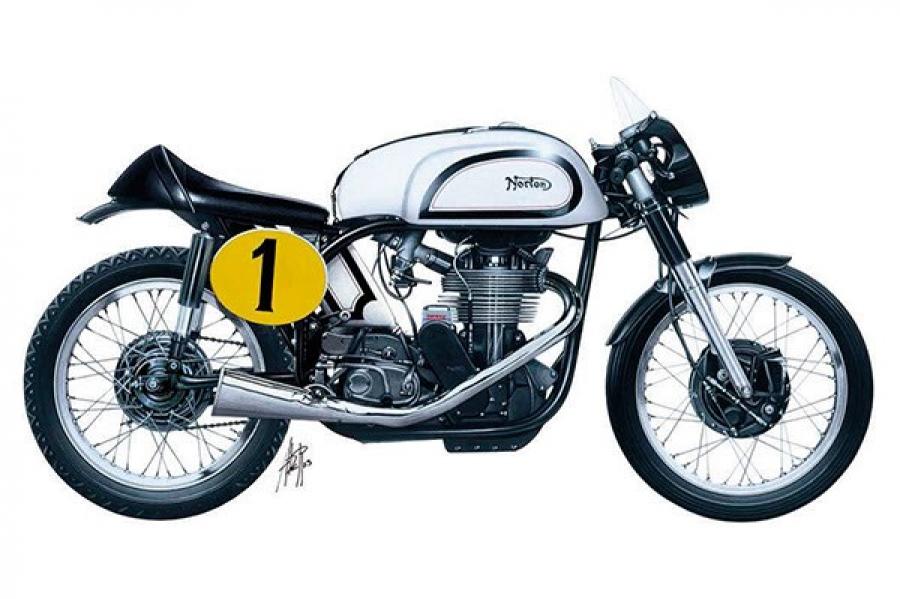 Italeri 1/9 NORTON MANX 500cc 1951