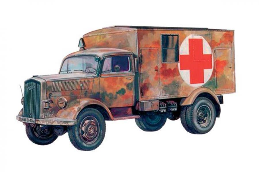 Italeri 1/72 KFZ. 305 AMBULANCE