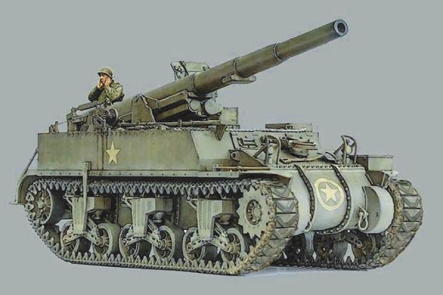 Italeri 1/72 M12 Gun Motor Carriage