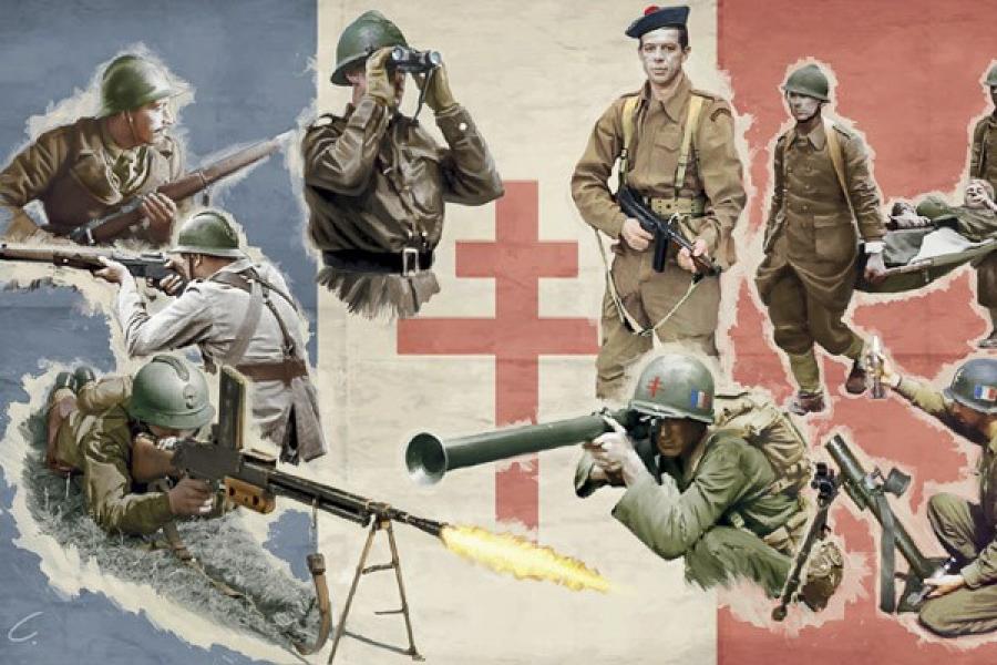 Italeri 1:72 French Infantry (Ww Ii)