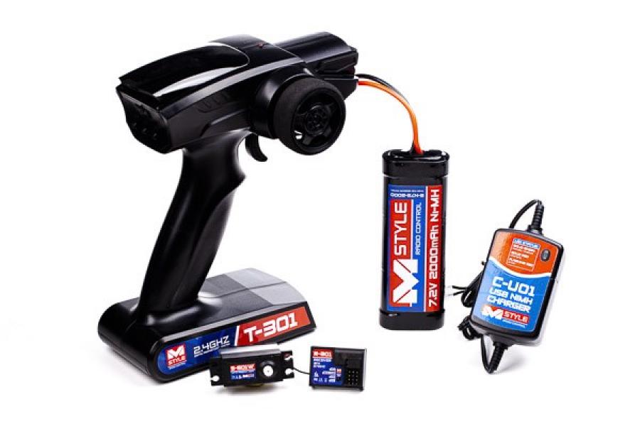 R/C SET-RADIOSET,SERVO,BATTERY,CHARGER