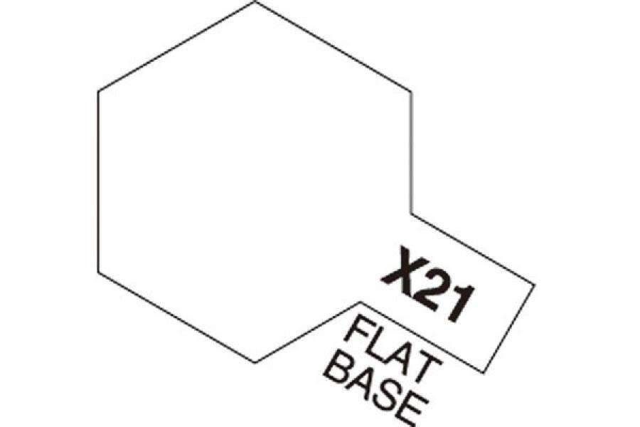 Acrylic Mini X-21 Flat Base