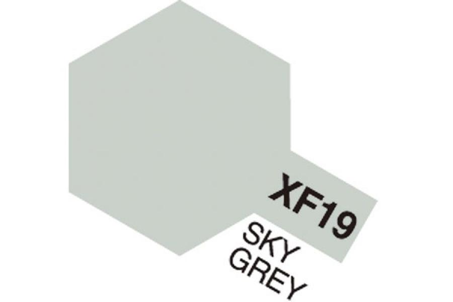 Tamiya Acrylic Mini XF-19 Sky Grey akryylimaali