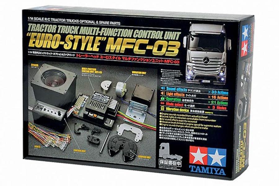 Tamiya 1/14 MFC-03 Euro-Style rc-kuorma-auton lisätarvike