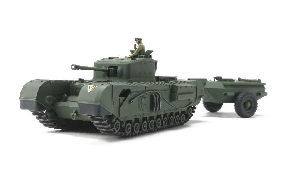 1/48 BRITISH CHURCHILL MK.VII CROCODILE