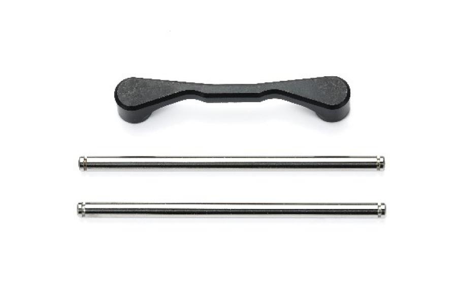 Tamiya TT-02B Stainless Steel Shafts & Support Bridge varaosa