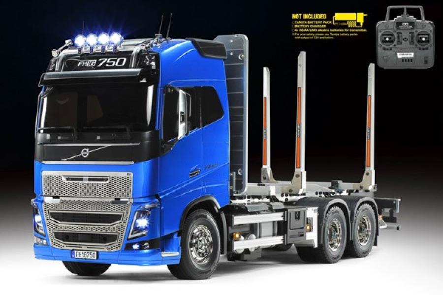 Tamiya 1:14 R/C Full Option - Volvo FH16 Globetrotter 750 rc-kuorma-auto