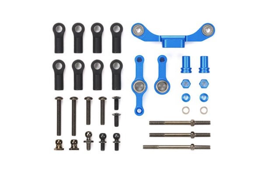 Tamiya TT-02 Type-S Aluminum Steering Set (Long Tie-Rod) varaosa