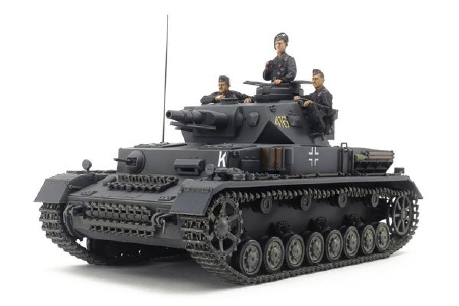 Tamiya 1/35 German Panzer IV Ausf. F pienoismalli