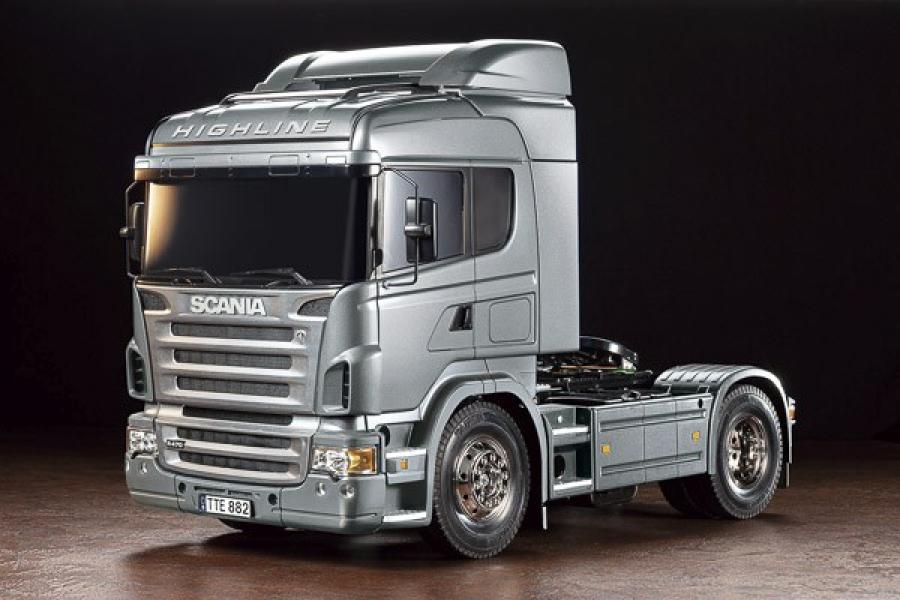 Tamiya 1:14 R/C Scania R470 (Silver Edition) rc-kuorma-auto