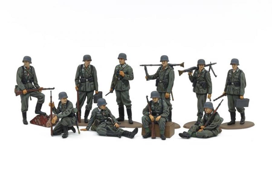 Tamiya 1/48 WWII WEHRMACHT INFANTRY SET figuuri