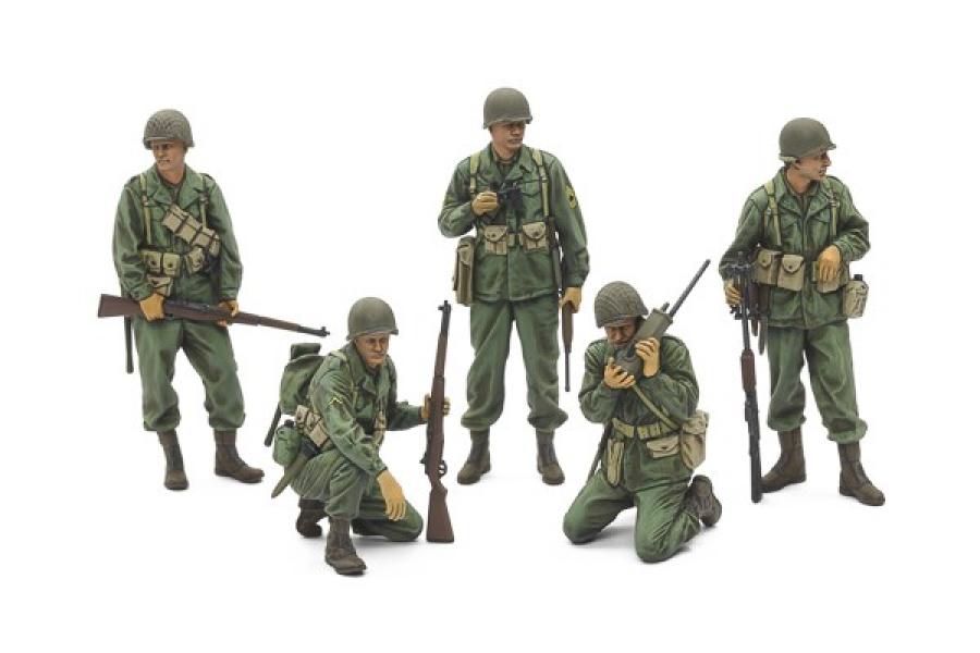 Tamiya 1/35 U.S. Infantry Scout Set figuuri