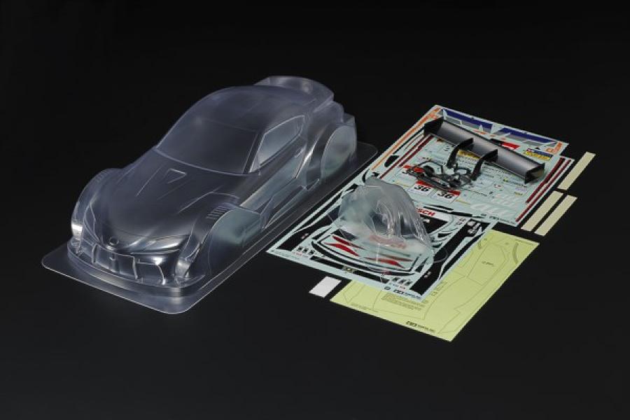 1/10 Scale R/C au TOM's GR Supra Body Parts Set