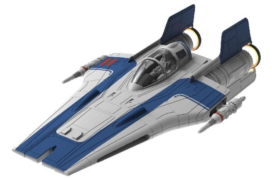 1:44 Build & Play RESISTANCE A-WING