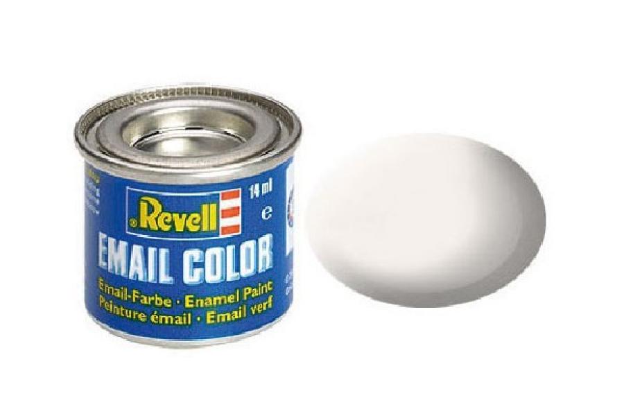 Revell Enamel 14 ml. white, mat (RAL9001)