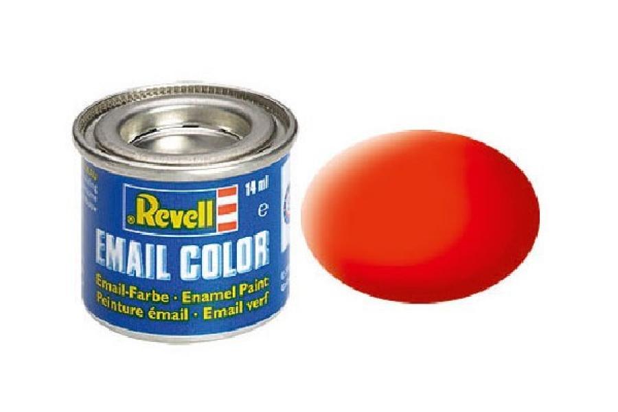 Enamel 14 ml. luminous orange, mat (RAL2005)