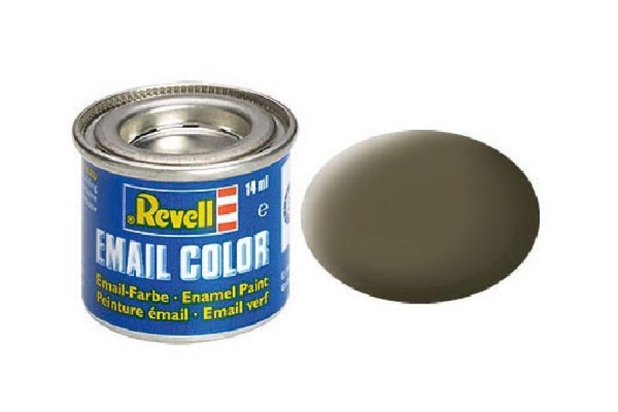 Revell Enamel 14 ml. nato olive mat (RAL7013)