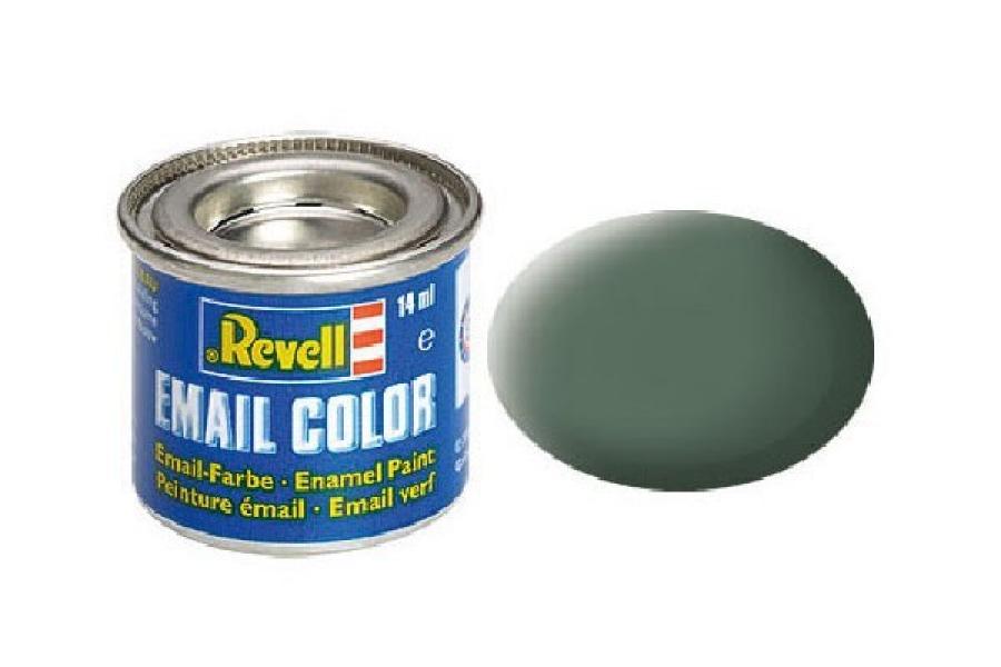 Revell Enamel 14 ml. greenish grey mat (RAL7009)