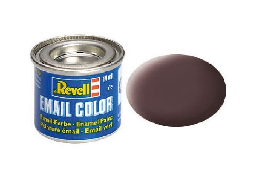 Enamel 14 ml. leather brown mat (RAL8027)