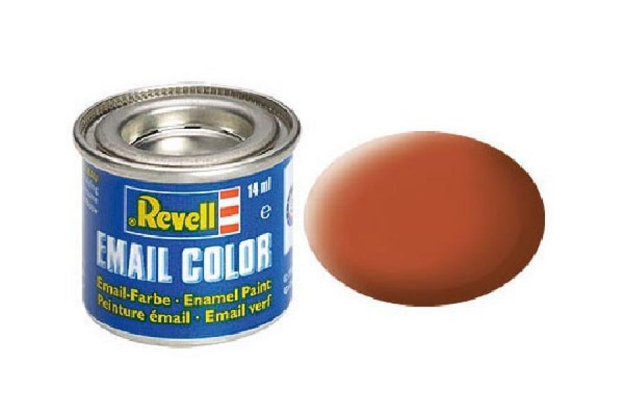 Enamel 14 ml. brown mat (RAL8023)