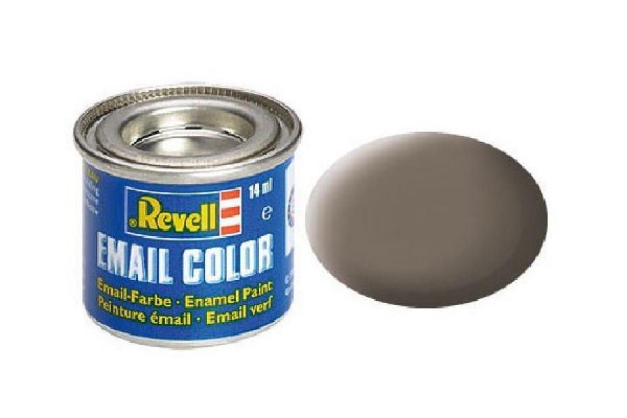 Revell Enamel 14 ml. earth brown mat (RAL7006)