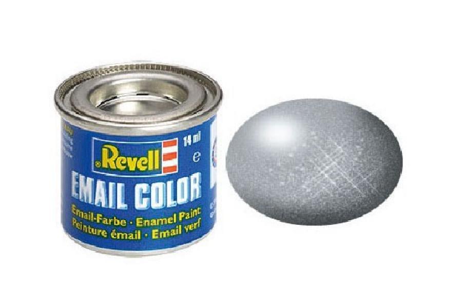 Enamel 14 ml. steel metallic