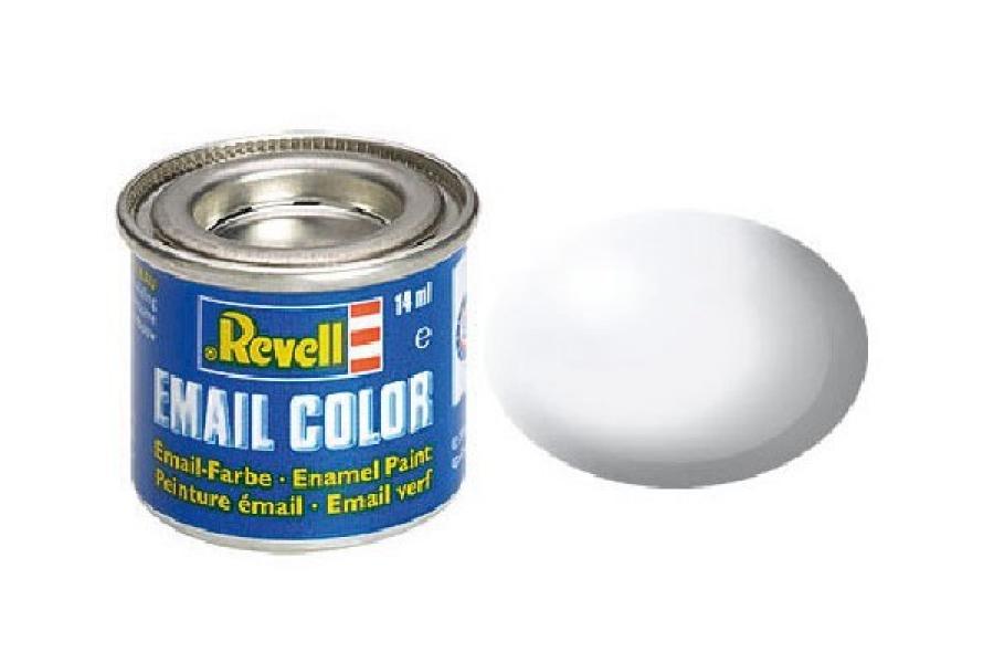 Revell Enamel 14 ml. white silk (RAL9010)