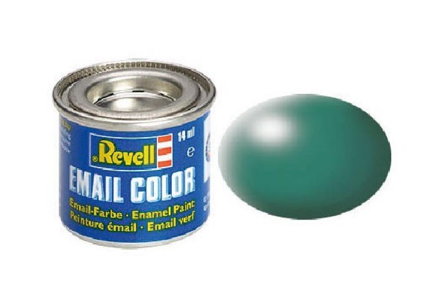 Revell Enamel 14 ml. patina green silk (RAL6000)