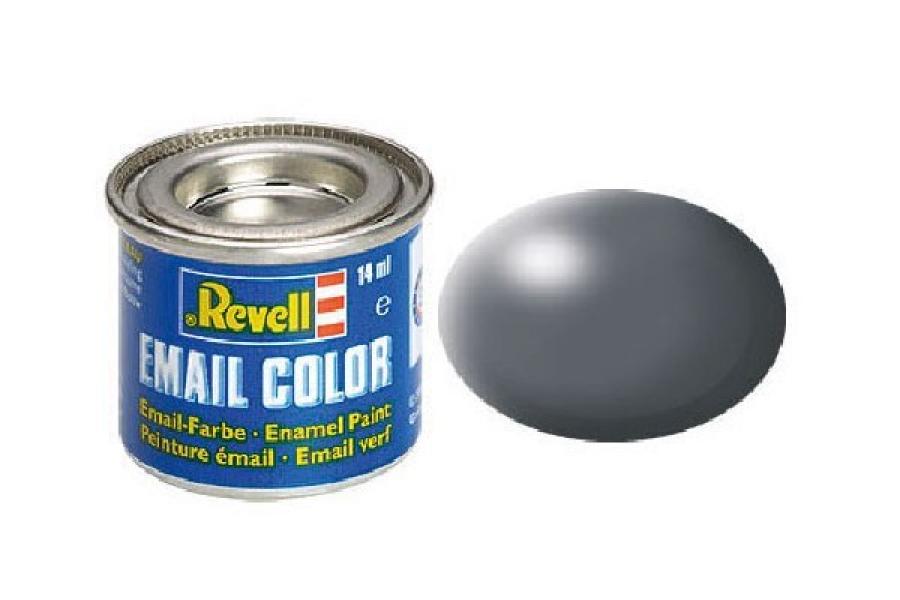 Revell Enamel 14 ml. dark grey silk (RAL7012)