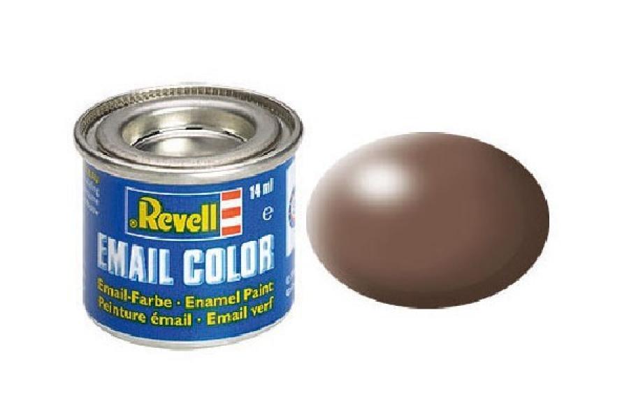 Revell Enamel 14 ml. brown silk (RAL8025)