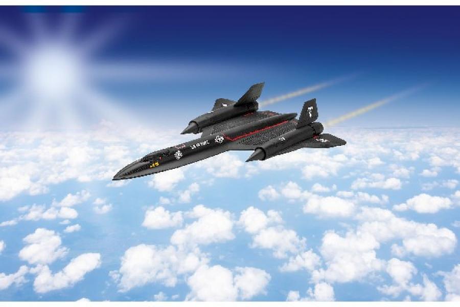 1/110 Model Set Lockheed SR-71 Blackbird (easy click)