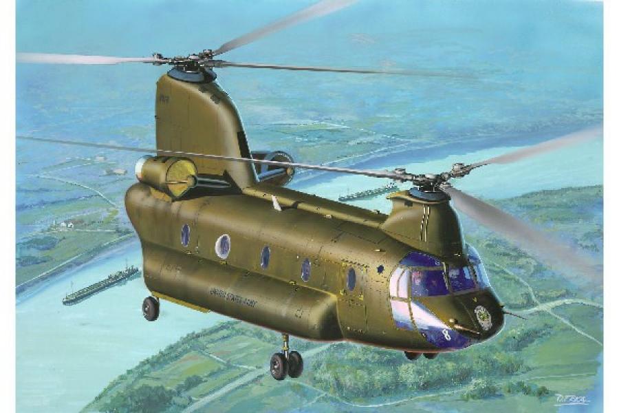 Revell 1/144 Model Set CH-47D Chinook