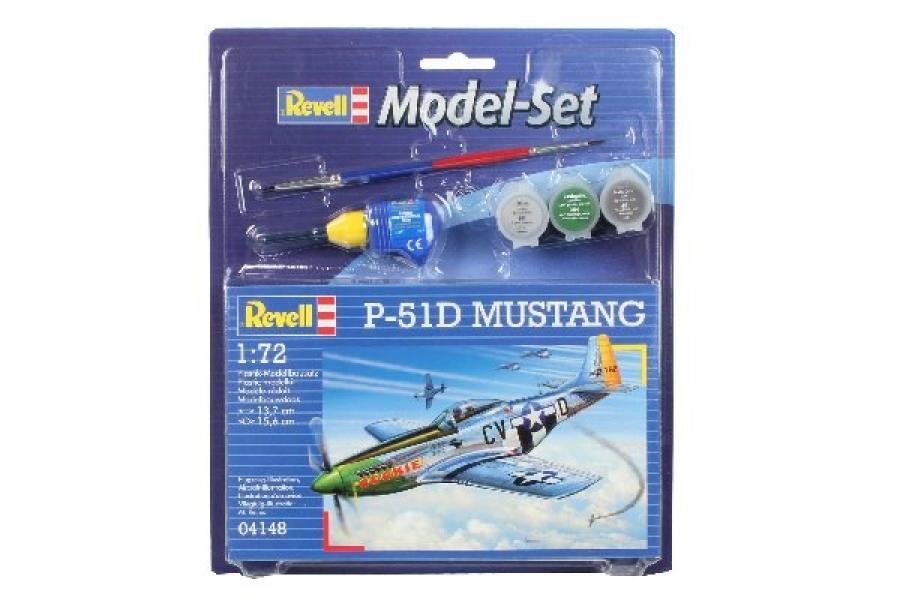 1:72 Model Set P-51D Mustang