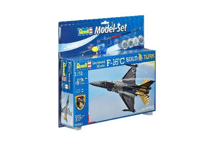 Revell 1:72 Model Set F-16 C ''SOLO TÜRK''
