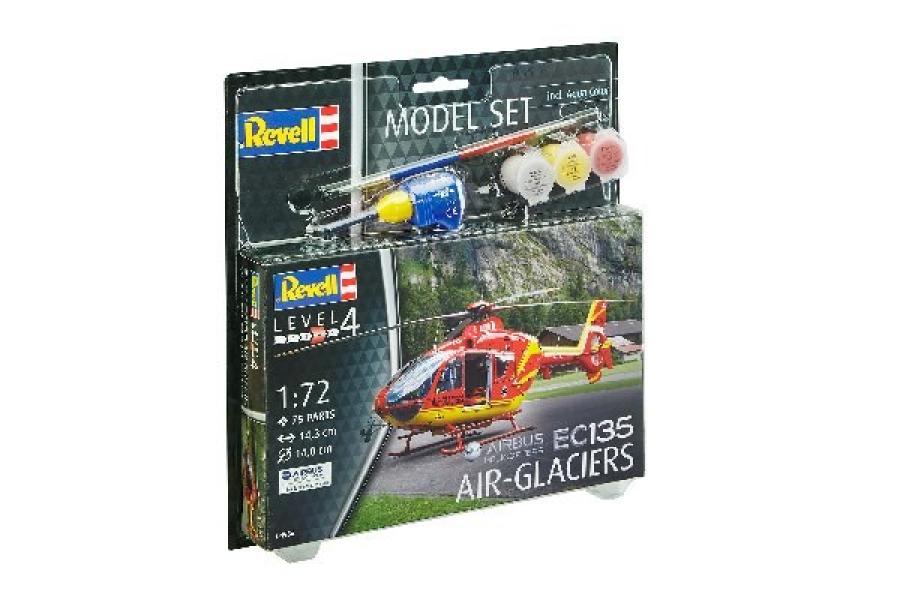 Revell 1:100 Model Set EC135 AIR-GLACIERS