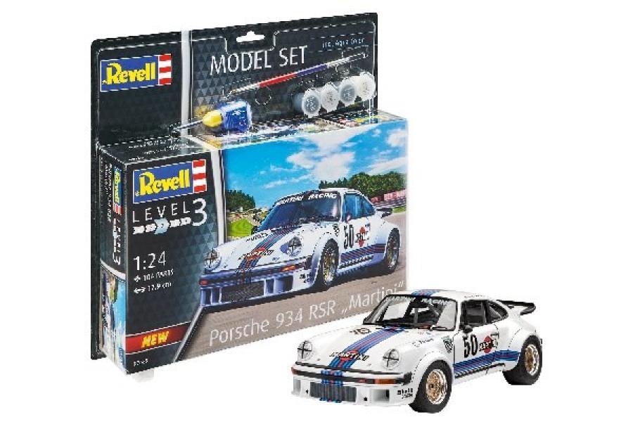 Revell 1:24 Model Set Porsche 934 RSR Martini