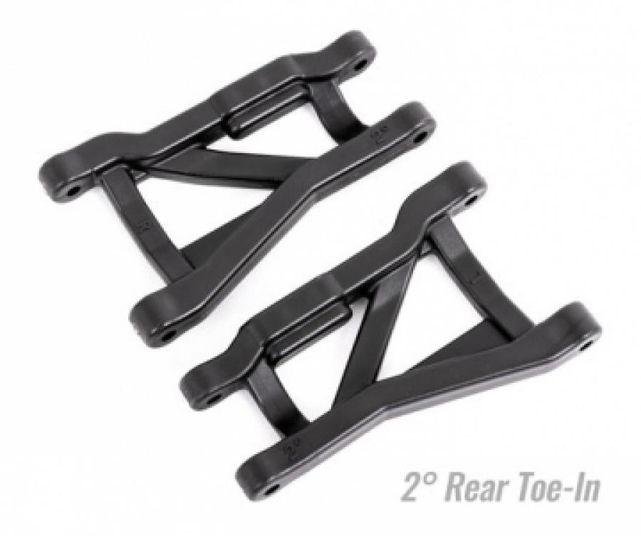 Traxxas Suspension Arms Rear HD (2° Toe-In) Black (2) Drag Slash TRX9432