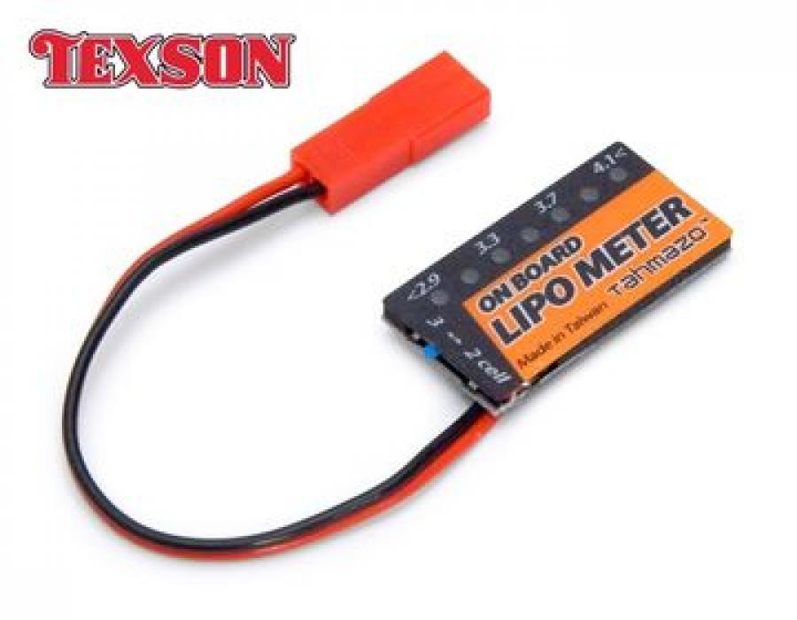 Battery checker on-board Li-Po 2-3S