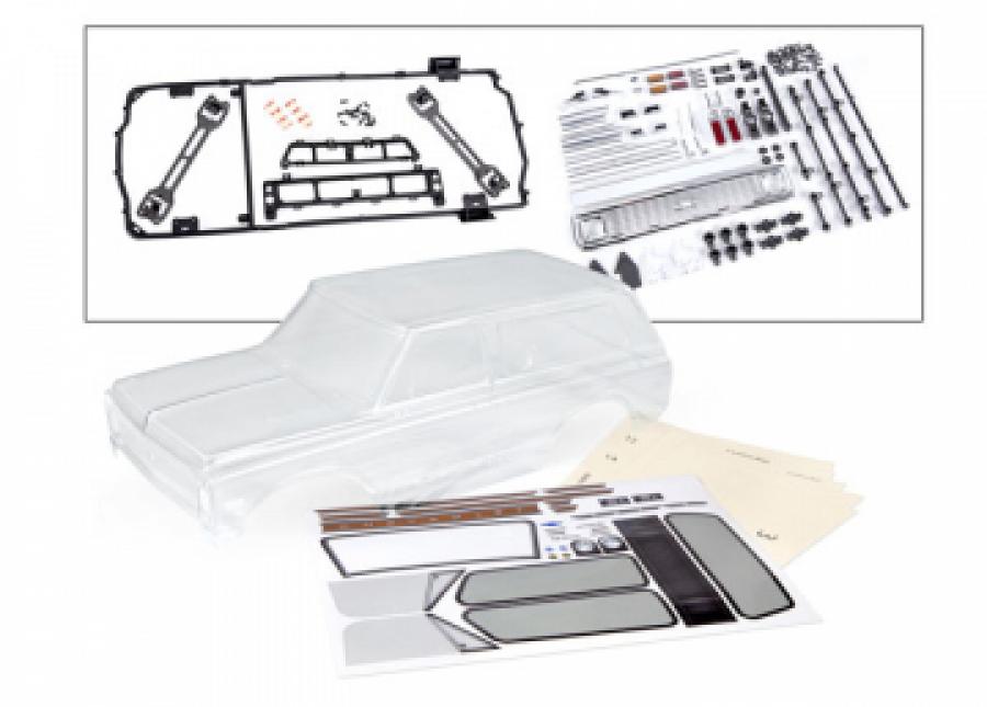 Traxxas Body Chevrolet Blazer ´72 Clear w Trim TRX9130